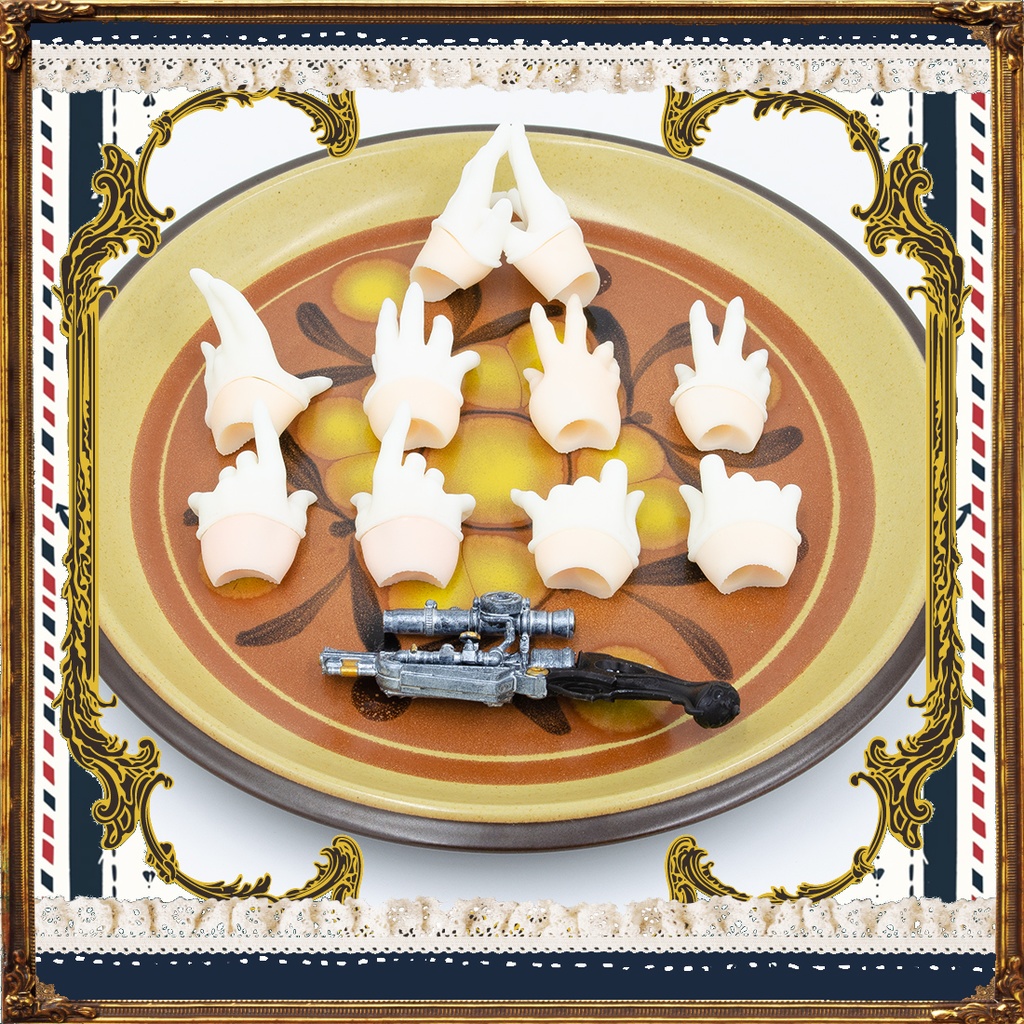 DD・DDS 用 側付メイドのお掃除SET : ホワイトVer.