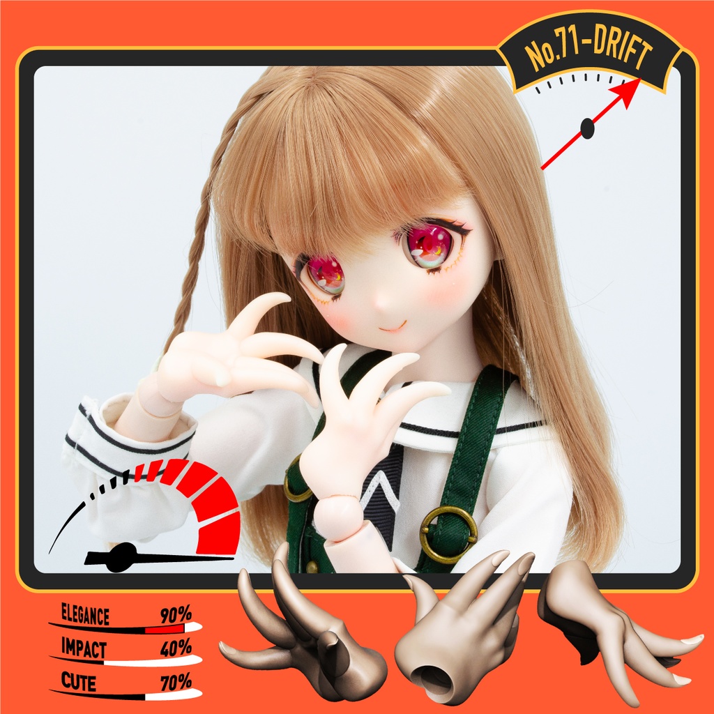 【MDD】HAND-SET 09 : OVERD【 SWorFL 】