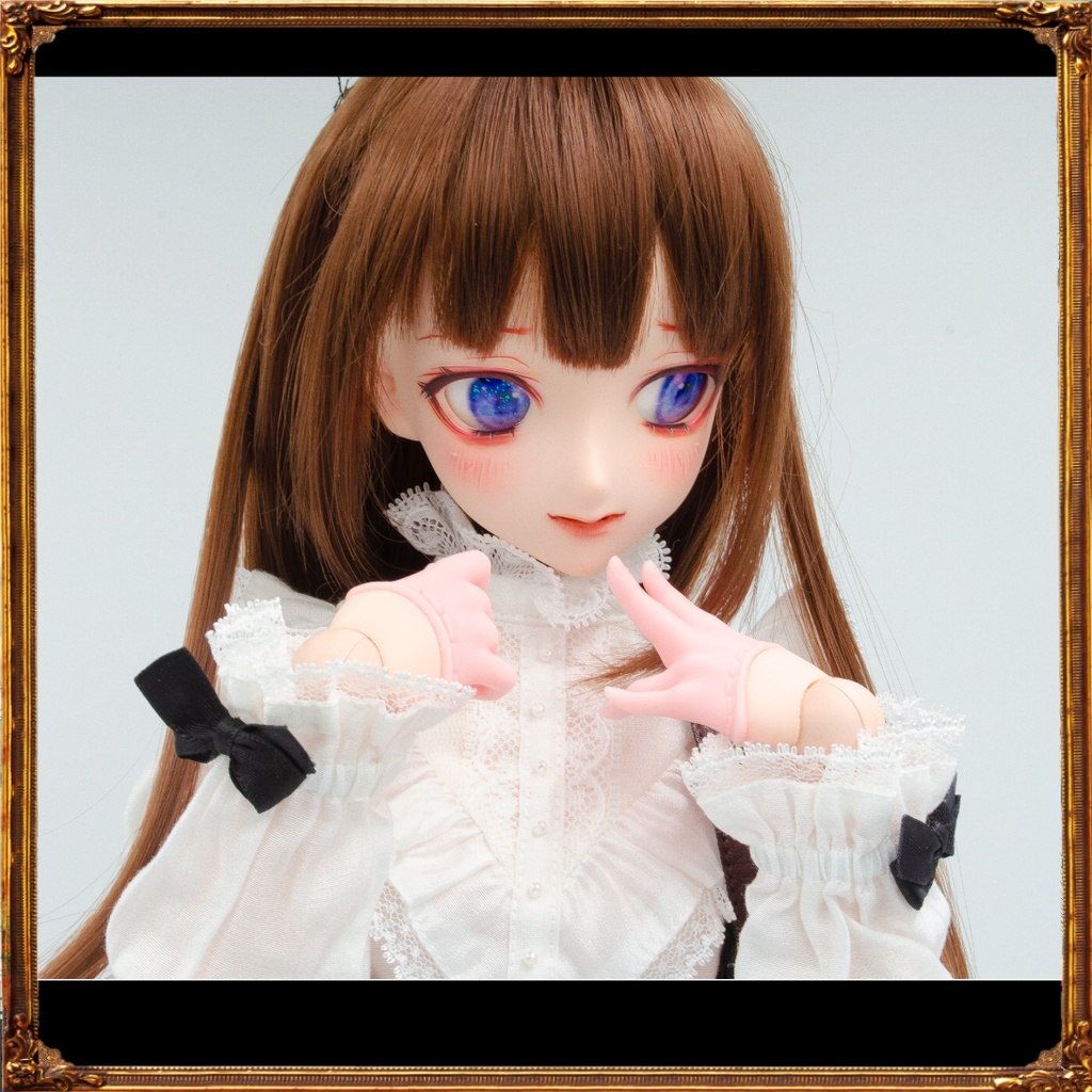 【MDD/DD】カラーハーフグローブSET:ピンク/ブラック