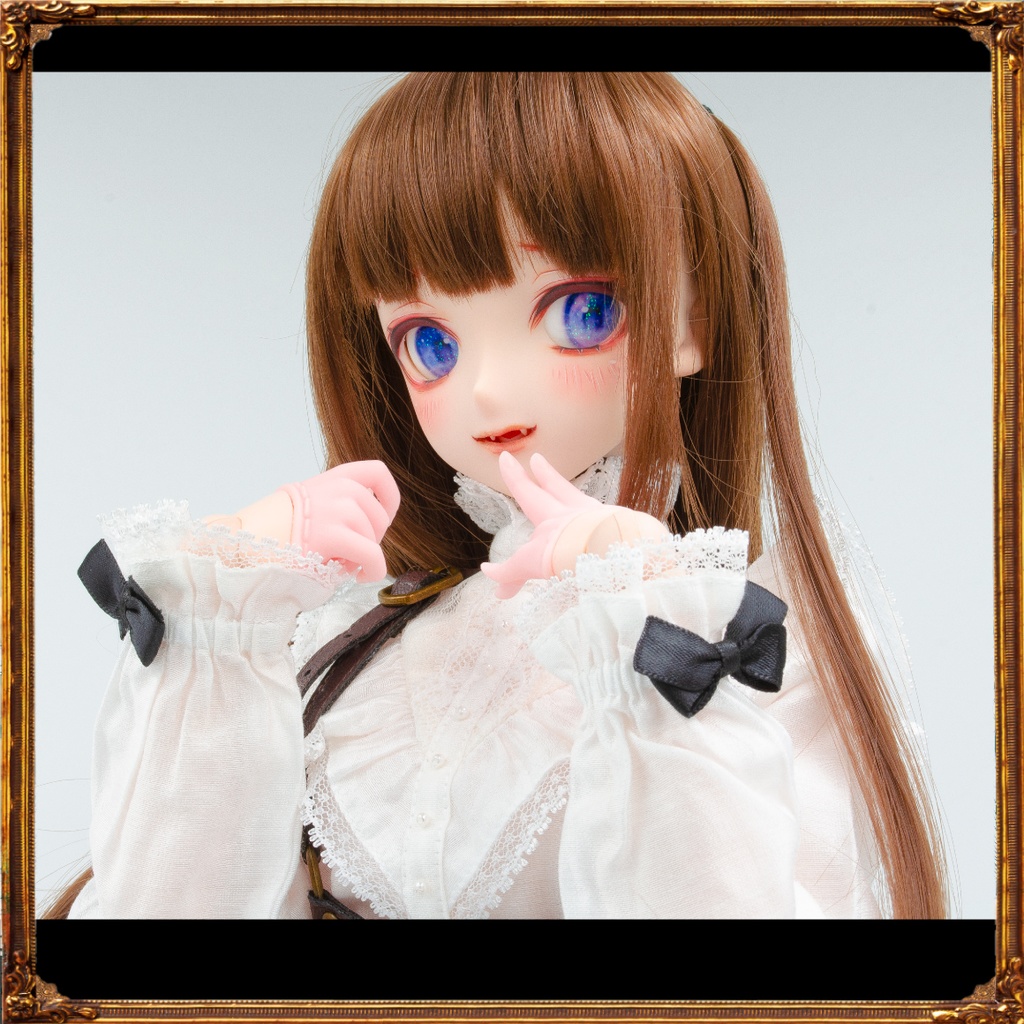 【MDD/DD】カラーハーフグローブSET:ピンク/ブラック