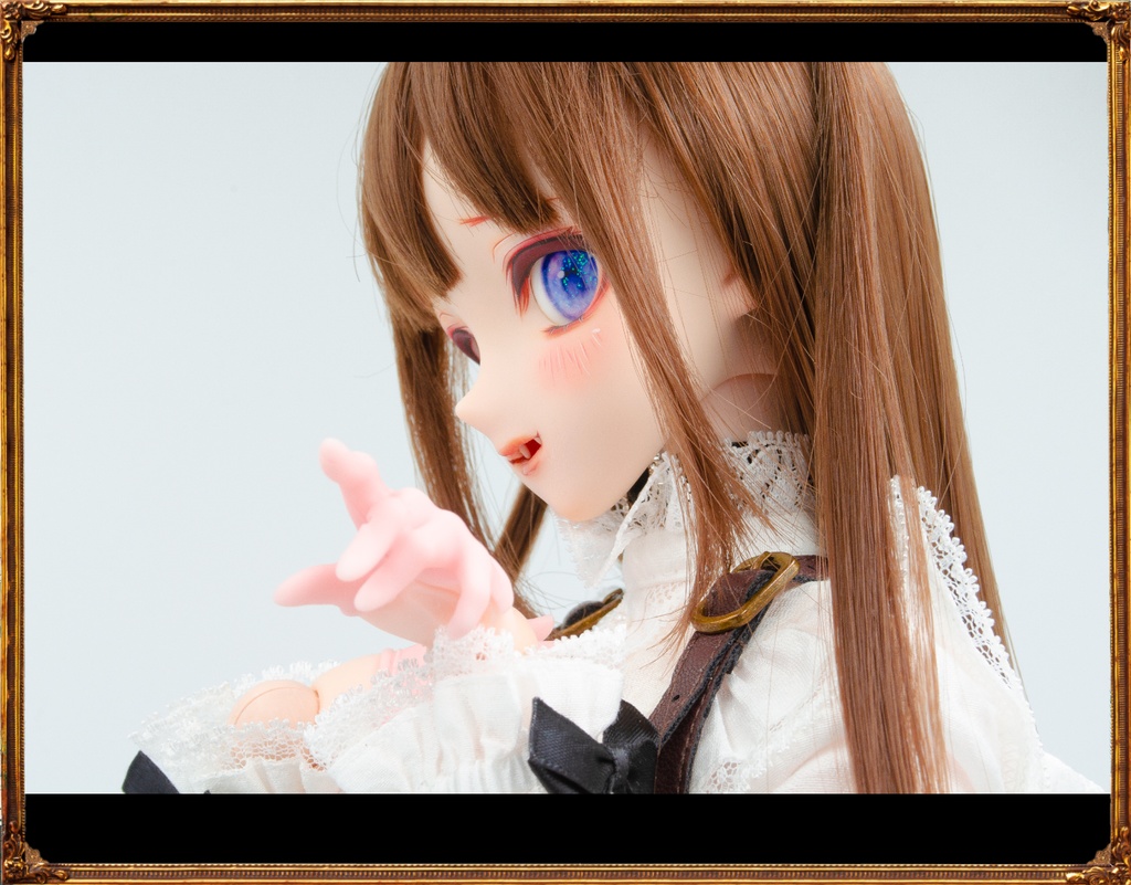 【MDD/DD】カラーハーフグローブSET:ピンク/ブラック