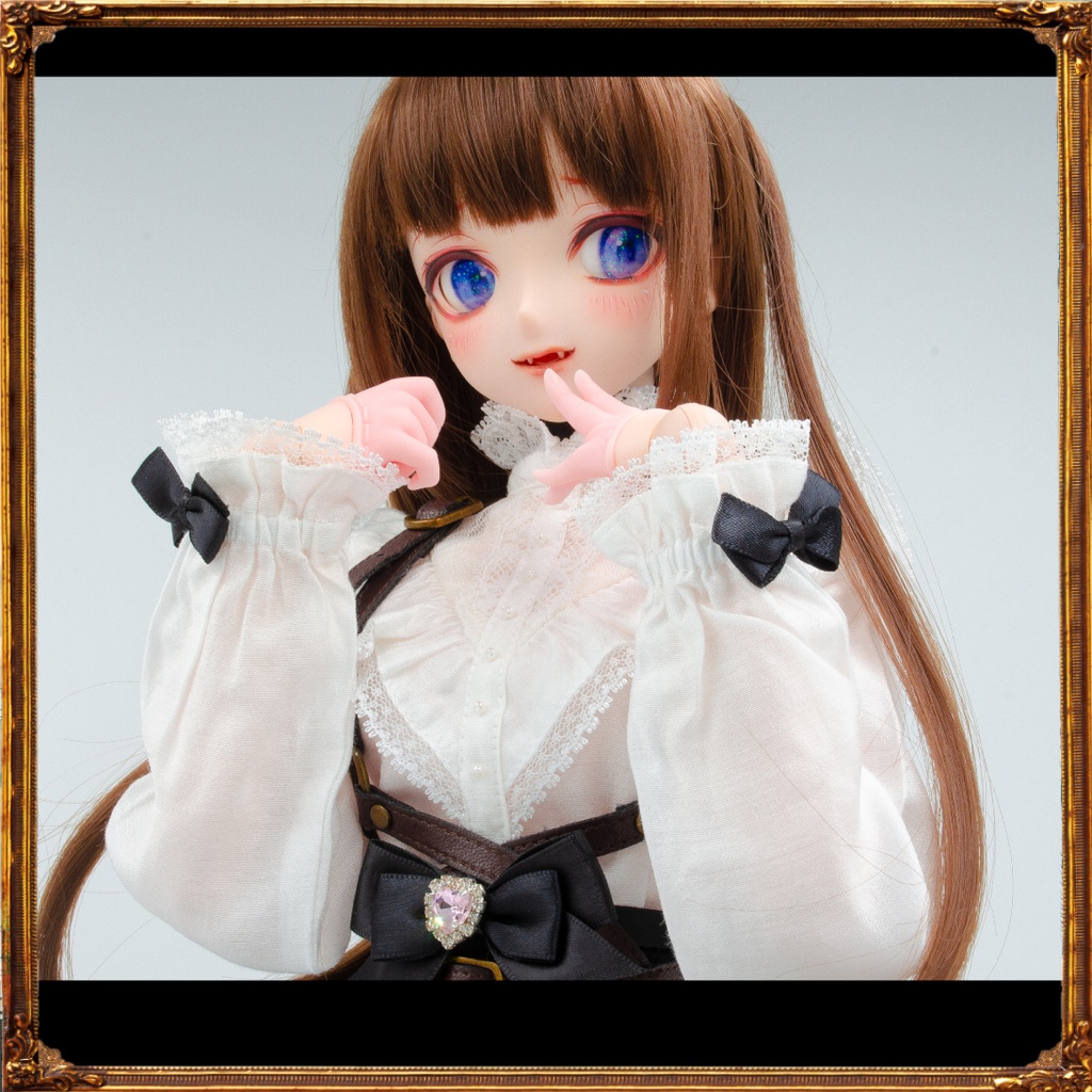 【MDD/DD】カラーハーフグローブSET:ピンク/ブラック