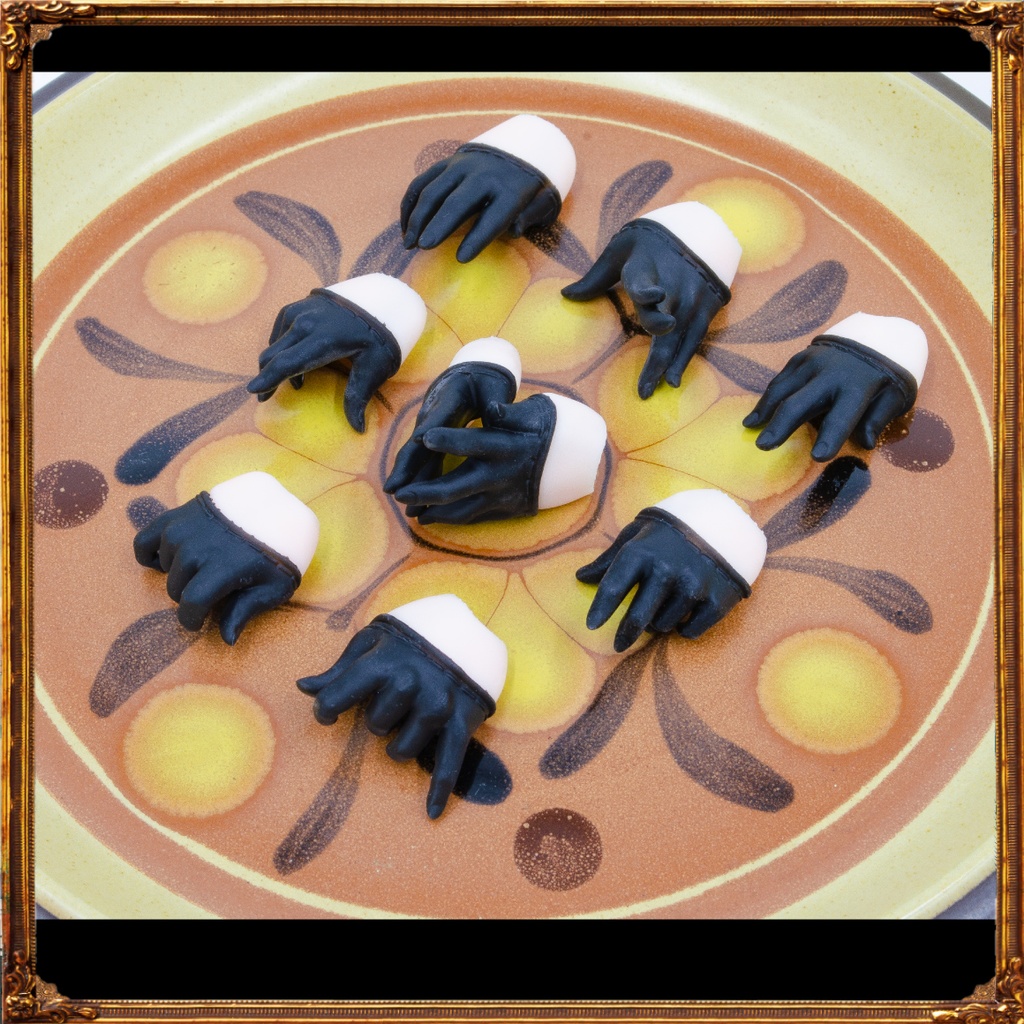 【MDD/DD】カラーハーフグローブSET:ピンク/ブラック