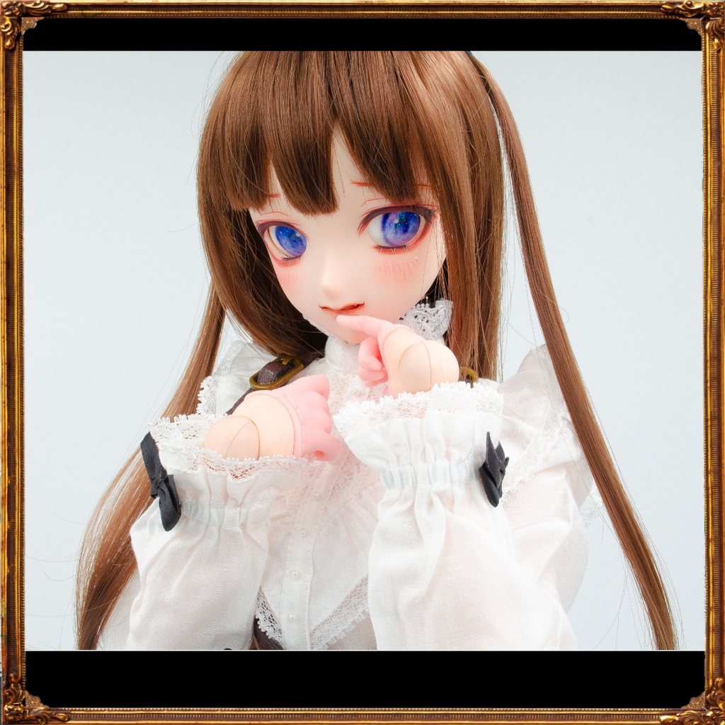 【MDD/DD】カラーハーフグローブSET:ピンク/ブラック