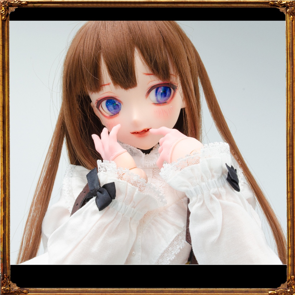 【MDD/DD】カラーハーフグローブSET:ピンク/ブラック