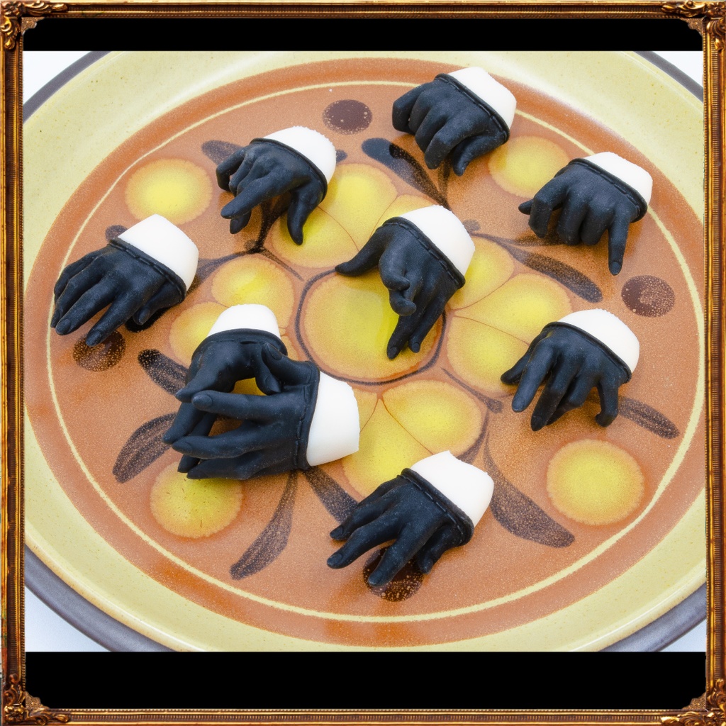 【MDD/DD】カラーハーフグローブSET:ピンク/ブラック