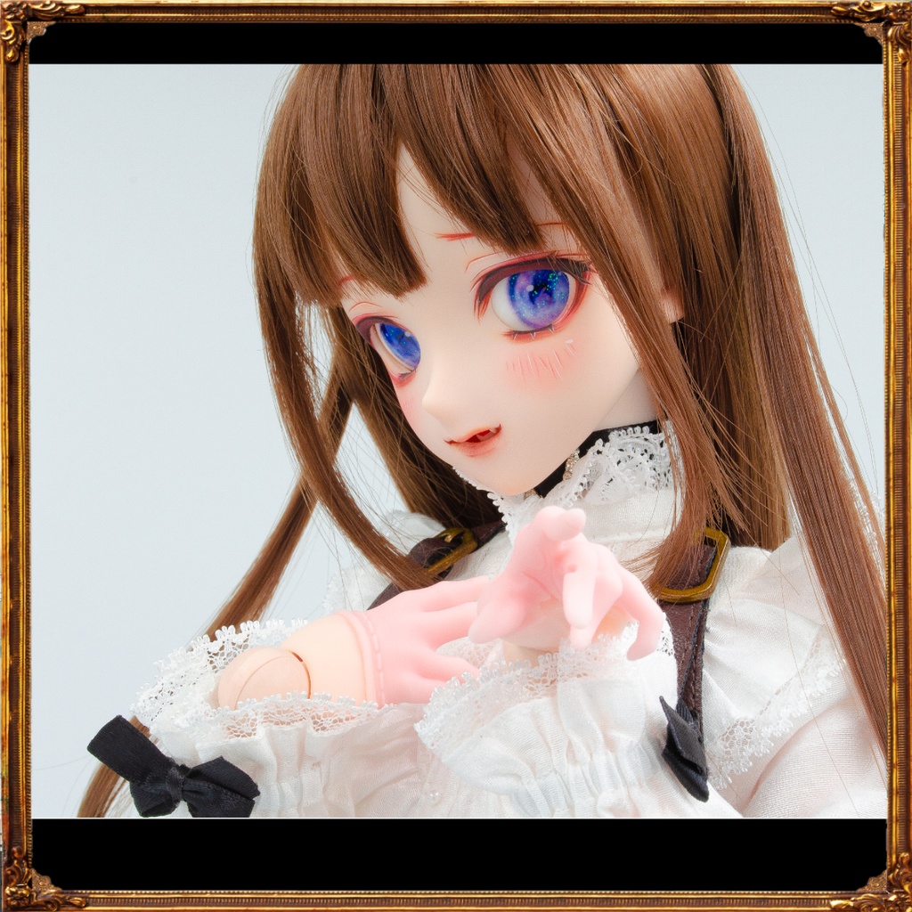 【MDD/DD】カラーハーフグローブSET:ピンク/ブラック