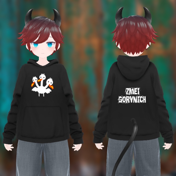 三頭竜ズメイパーカー [AvatarMaker]