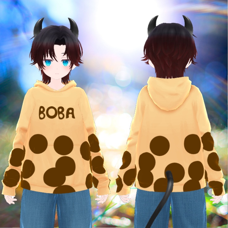 タピオカティーパーカー [AvatarMaker]