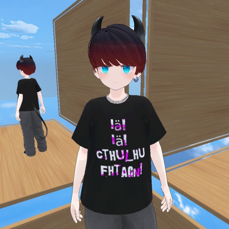 Iä! Iä! Cthulhu fhtagn! Tシャツ [AvatarMaker]