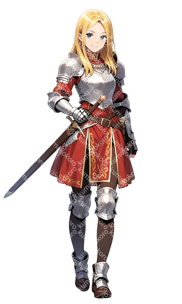 女騎士立ち絵2