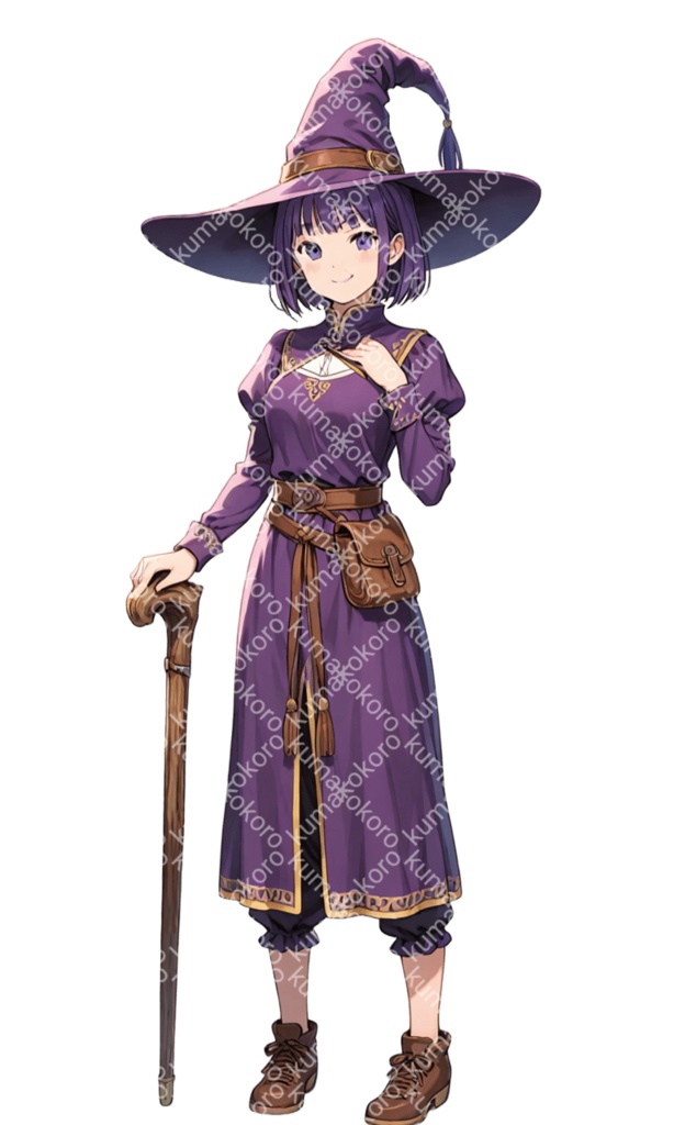 魔女立ち絵