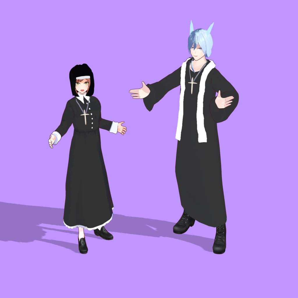 シスター 聖職者 .vroid