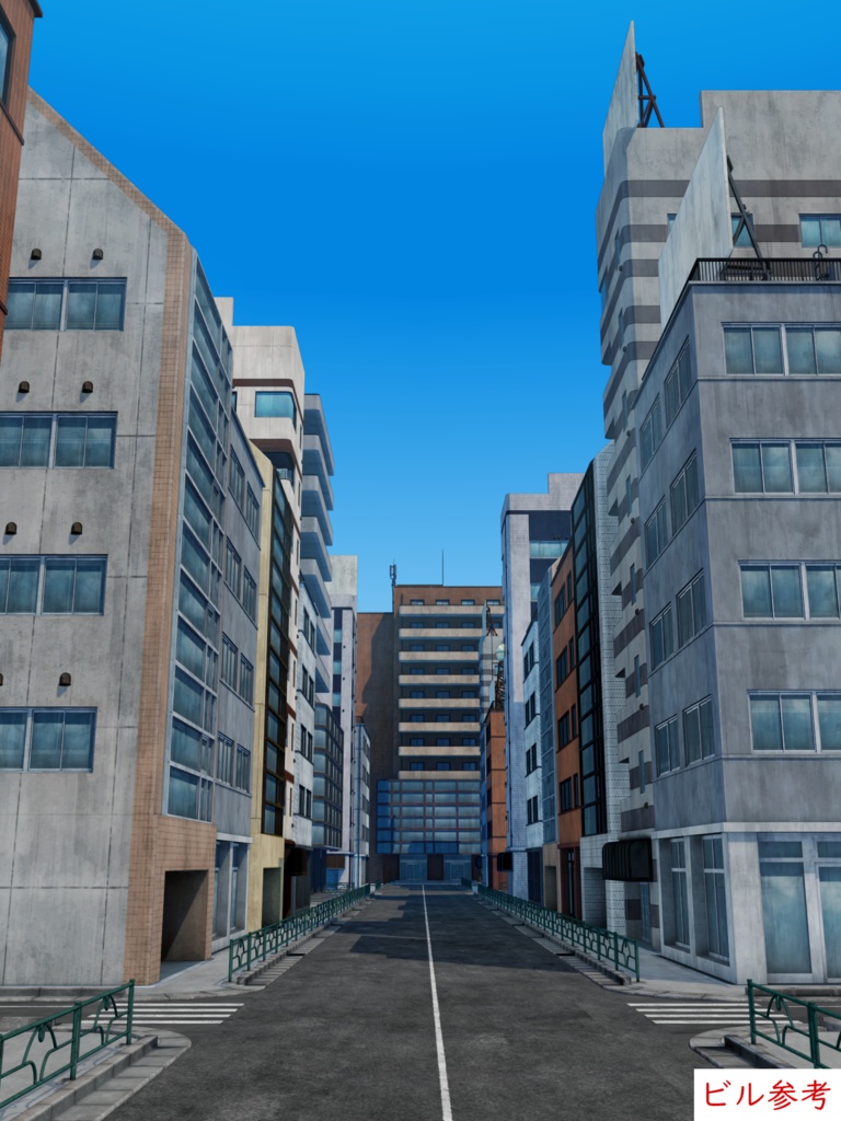 アニメ美術ルック　ビルA