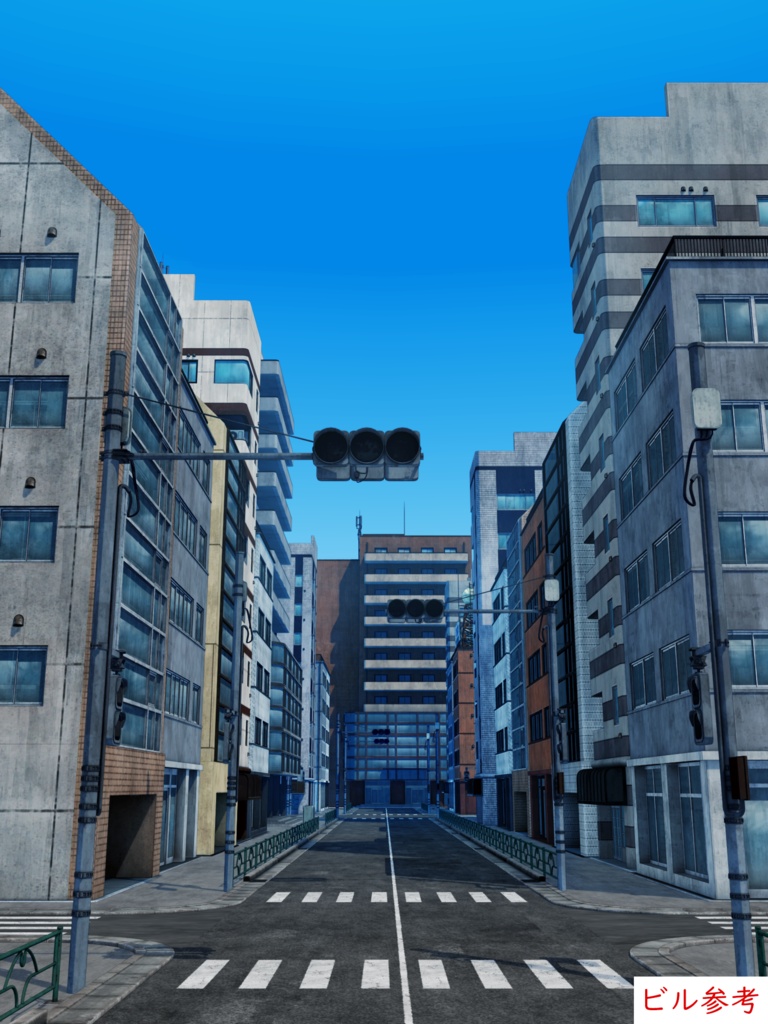 アニメ美術ルック ビルC