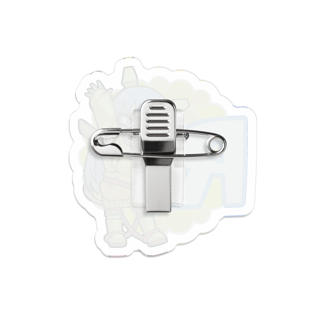 【アクリルバッジ】Vtuber "りべるりべる" Rリベルver