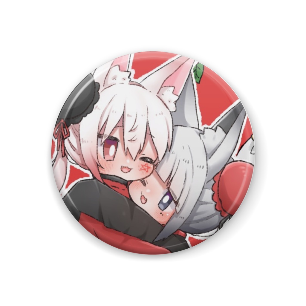 アリまるチャイナ缶バッジ
