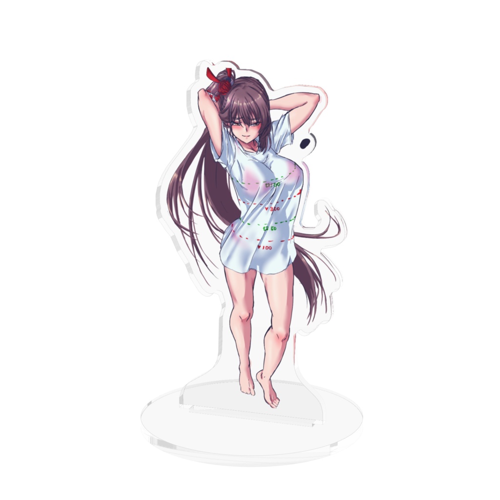 例のTシャツ瑞鶴アクリルスタンド