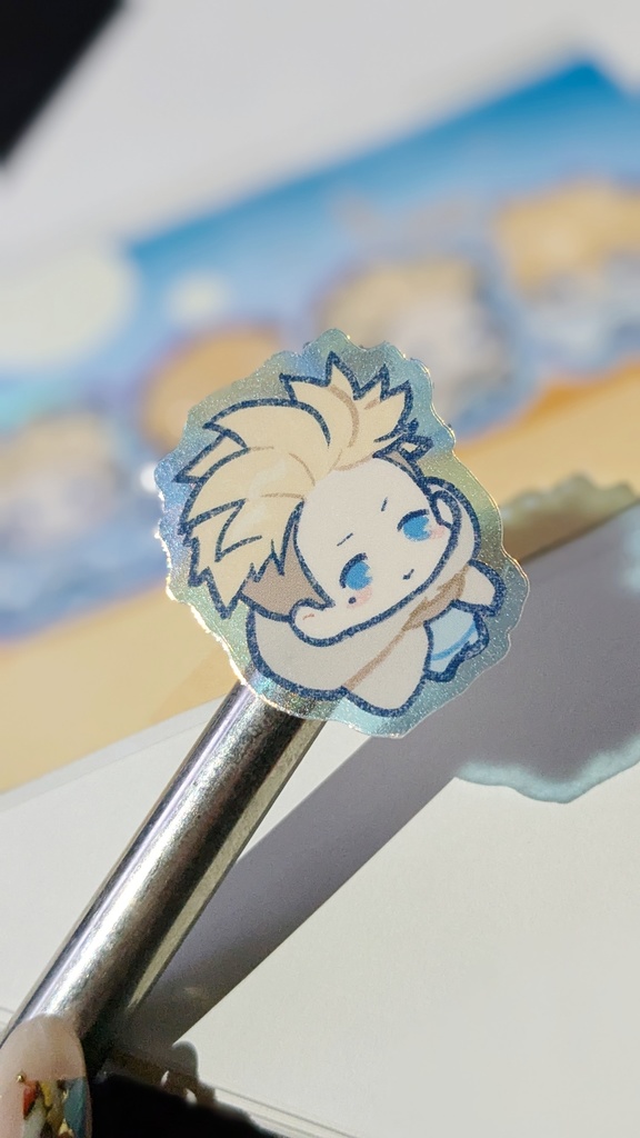 KVオーロラステッカー&クロッキー帳セット