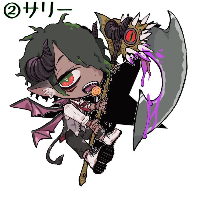 悪魔ちゃんアクキー(5種)