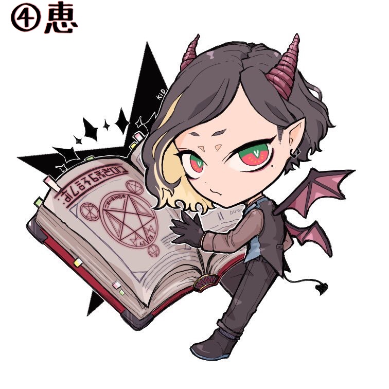 悪魔ちゃんアクキー(5種)