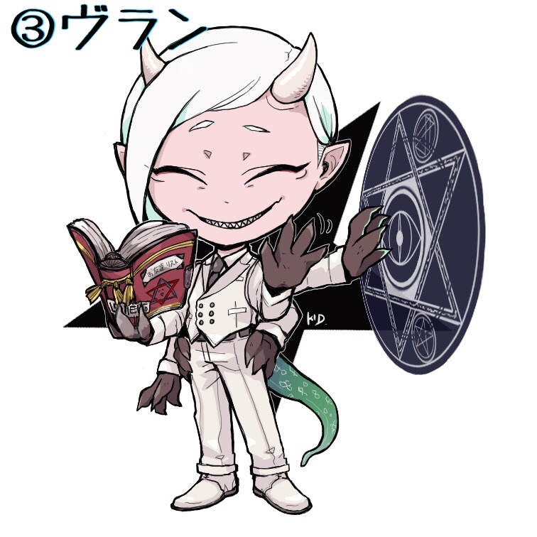 悪魔ちゃんアクキー(5種)