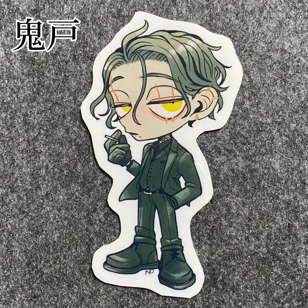 創作男子ステッカー