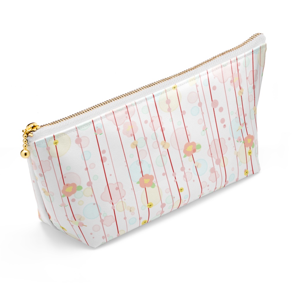 ましまろう雛柄ポーチ