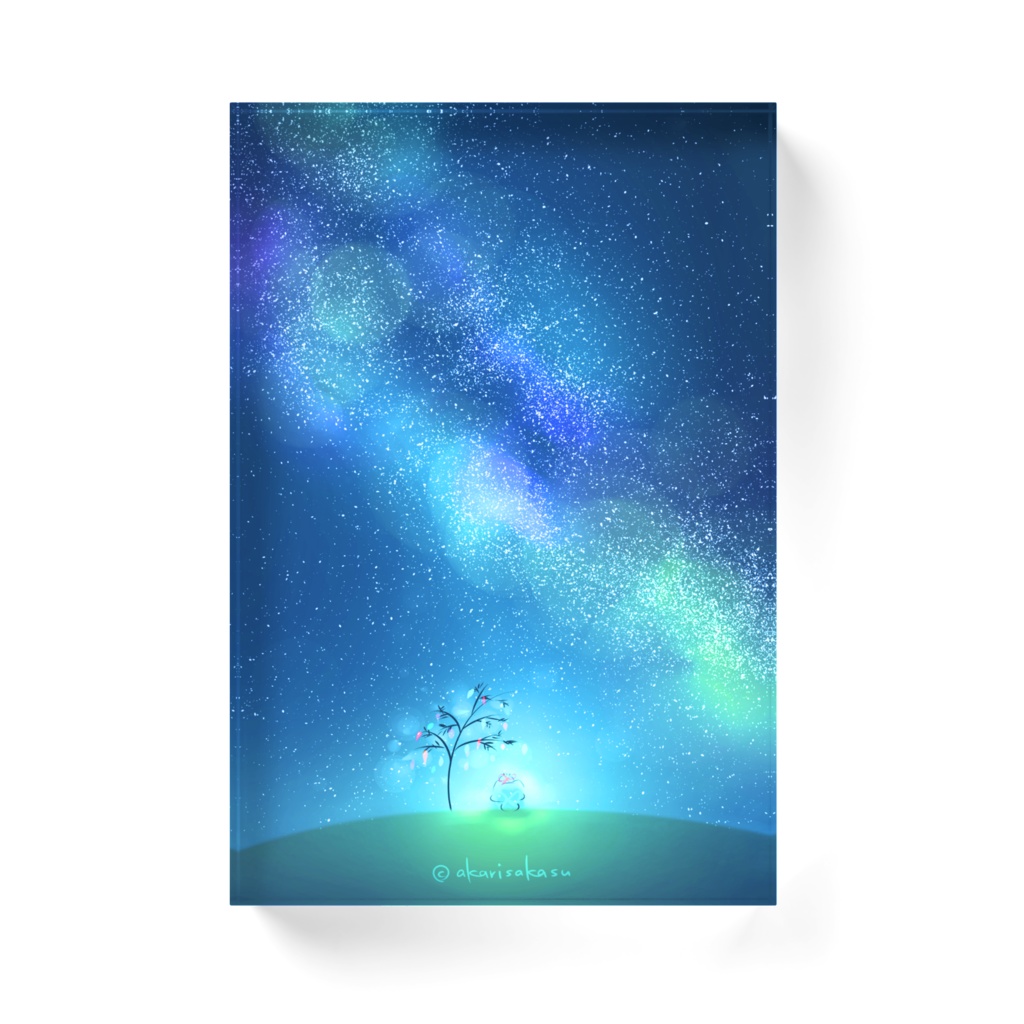 アクリルブロック「願いが叶いますように。」