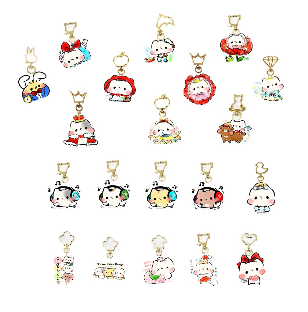 2023年カレンダー＆キーホルダーセット【ましまろう＆仲間たち＆りりぽぽ】 - 灯さかすBOOTH - BOOTH