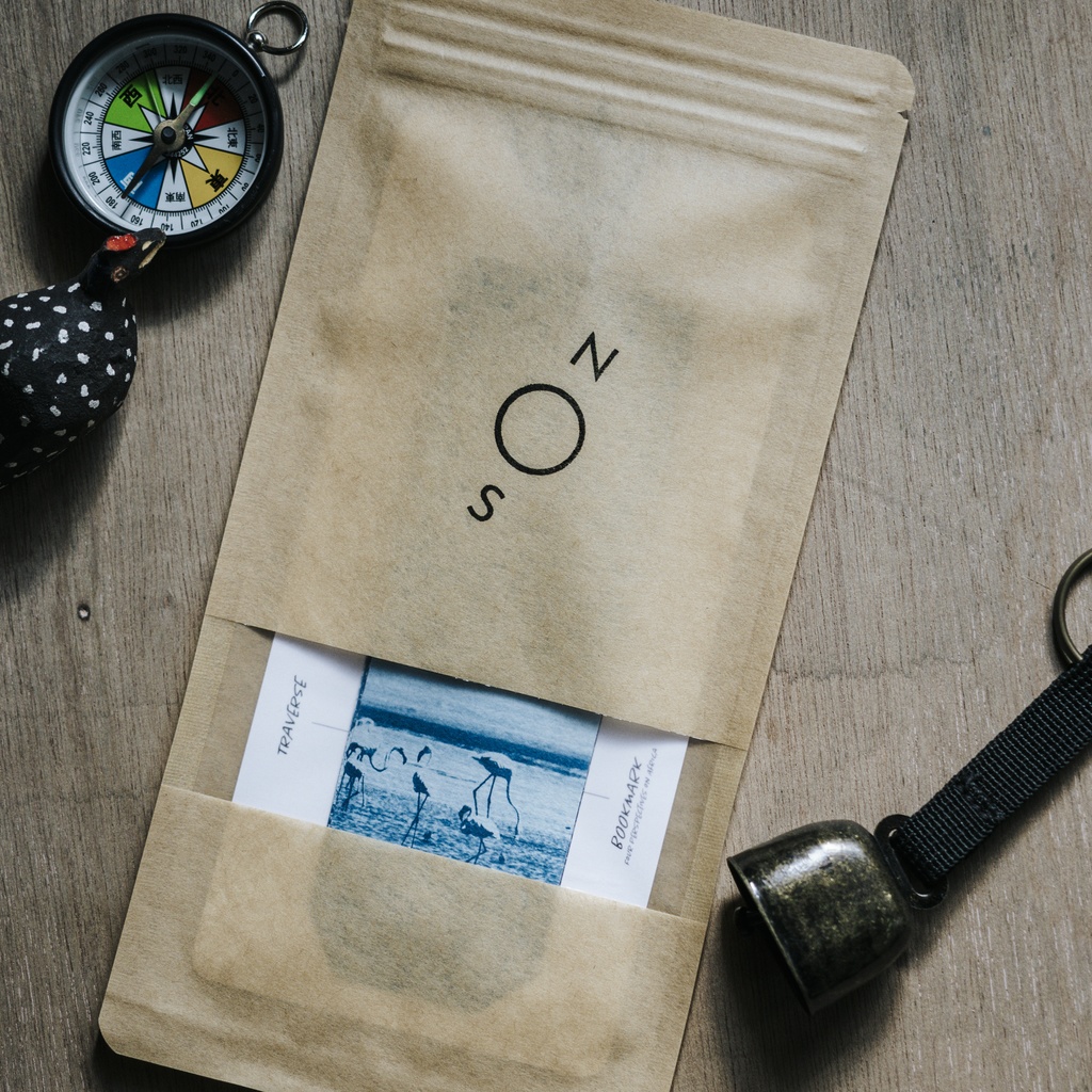 アフリカで出会った動物の栞