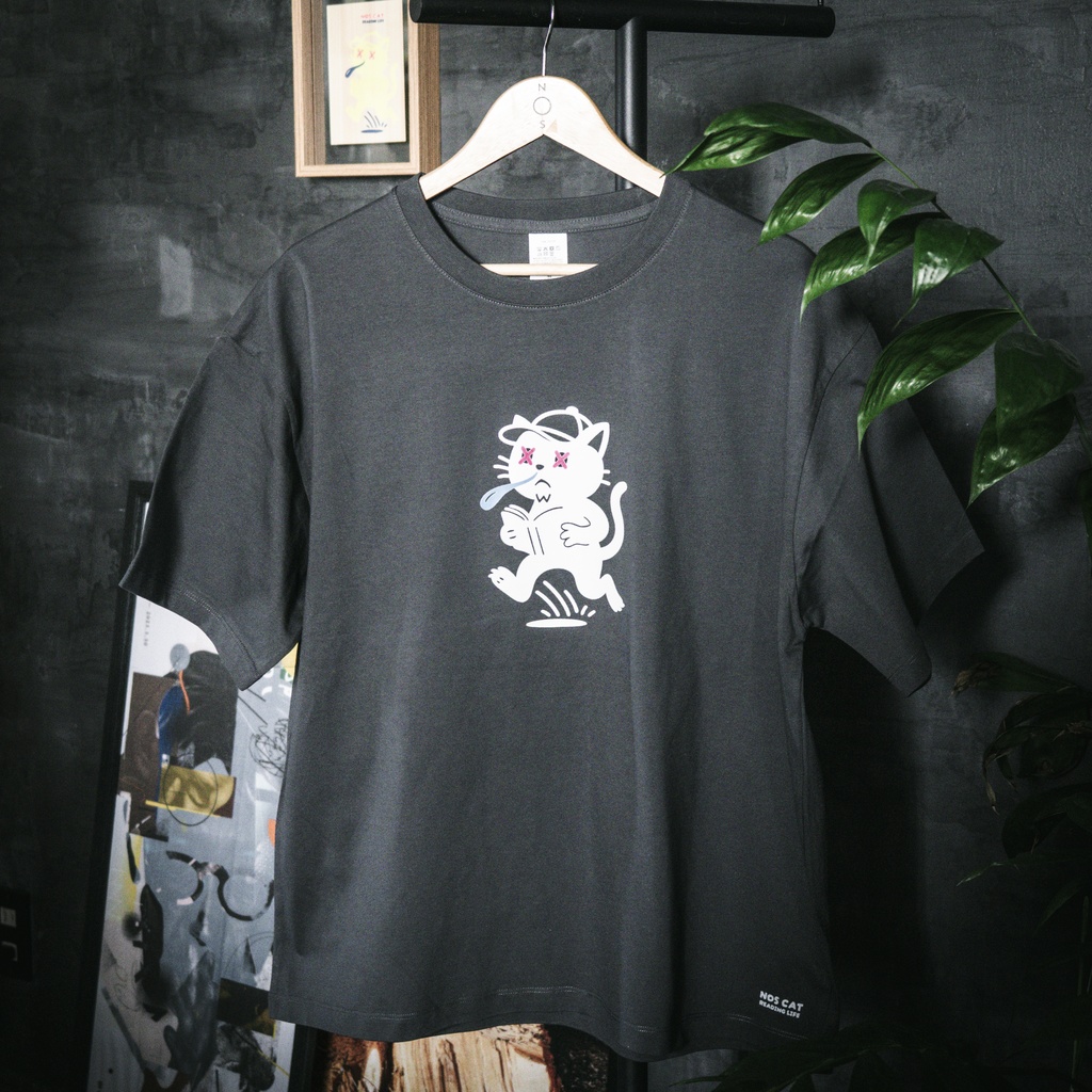 NOS CAT 部屋着Tee