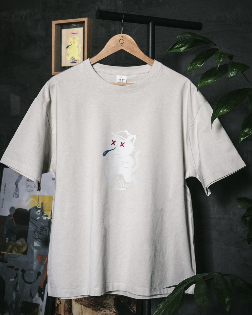 NOS CAT 部屋着Tee