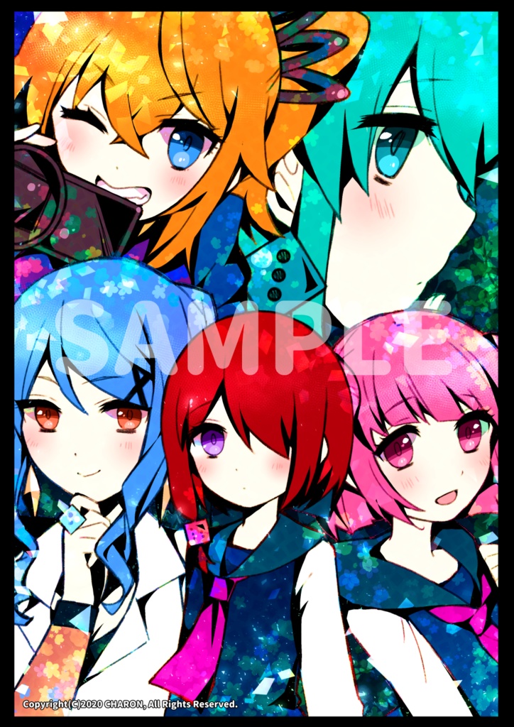 サイコロサイコ ファンブック「SEVEN EYES」CHARON Illustrations vol.4【再販】