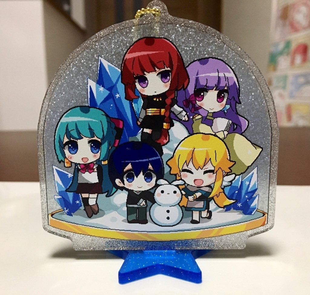 ほろびのゆりかご スノードーム風アクリルスタンドキーホルダー【再販】