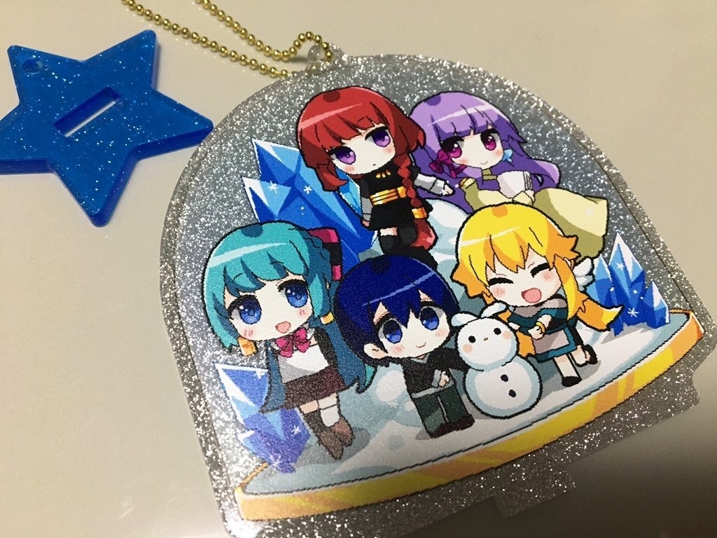 ほろびのゆりかご スノードーム風アクリルスタンドキーホルダー【再販】