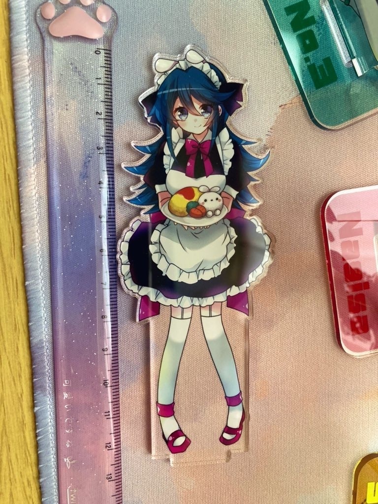 【コラボ商品】メイドカフェ立ち絵アクリルフィギュア