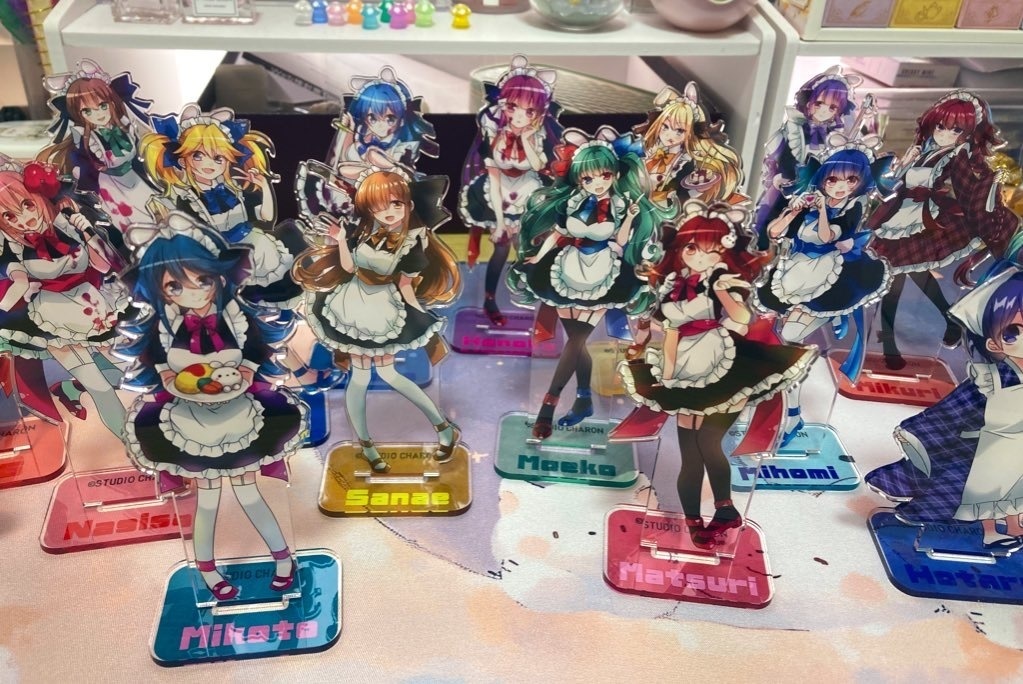 【コラボ商品】メイドカフェ立ち絵アクリルフィギュア