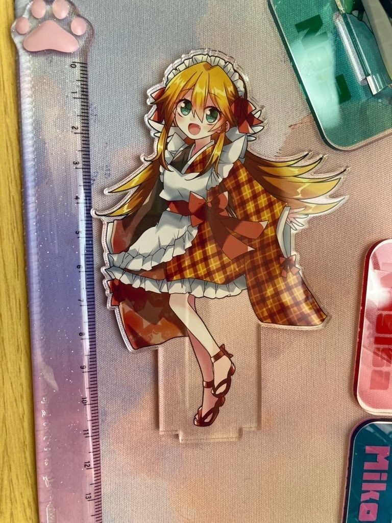 【コラボ商品】メイドカフェ立ち絵アクリルフィギュア