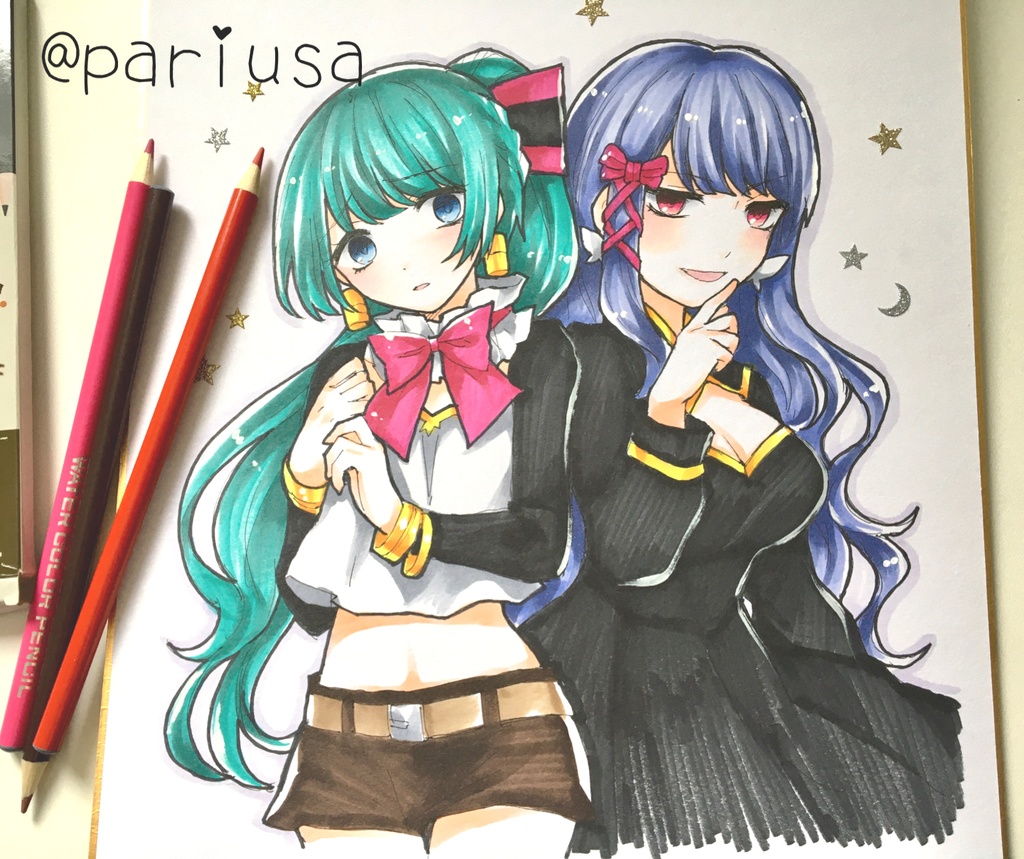 【オーダーメイド商品】世界に1枚しかない、あなただけの手描きイラスト色紙かきます!【特典付き★】