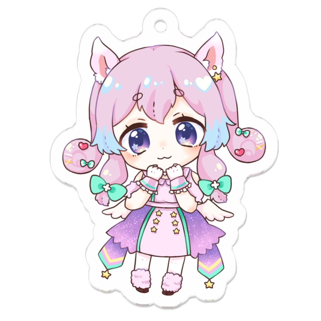ほほえみゆにちゃんアクリルキーホルダー