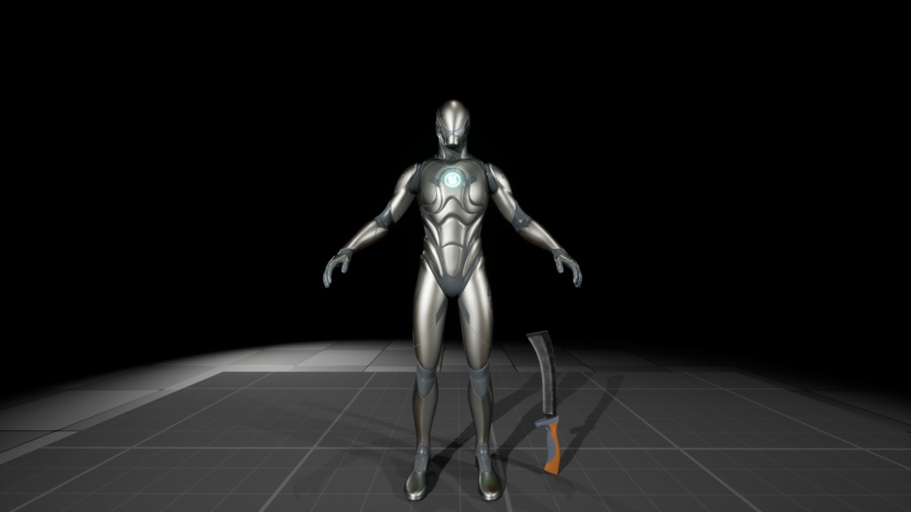 鉈Nata01(片手武器)