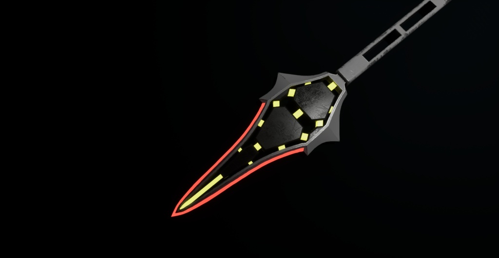 槍Yari01(アカトギ)