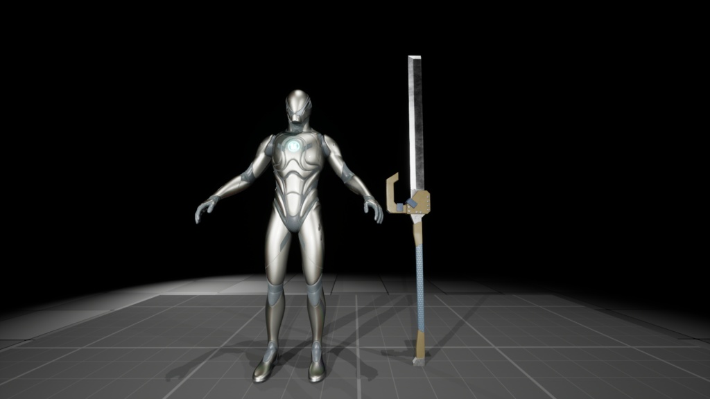 薙刀Naginata02(ブルーミラージュ)