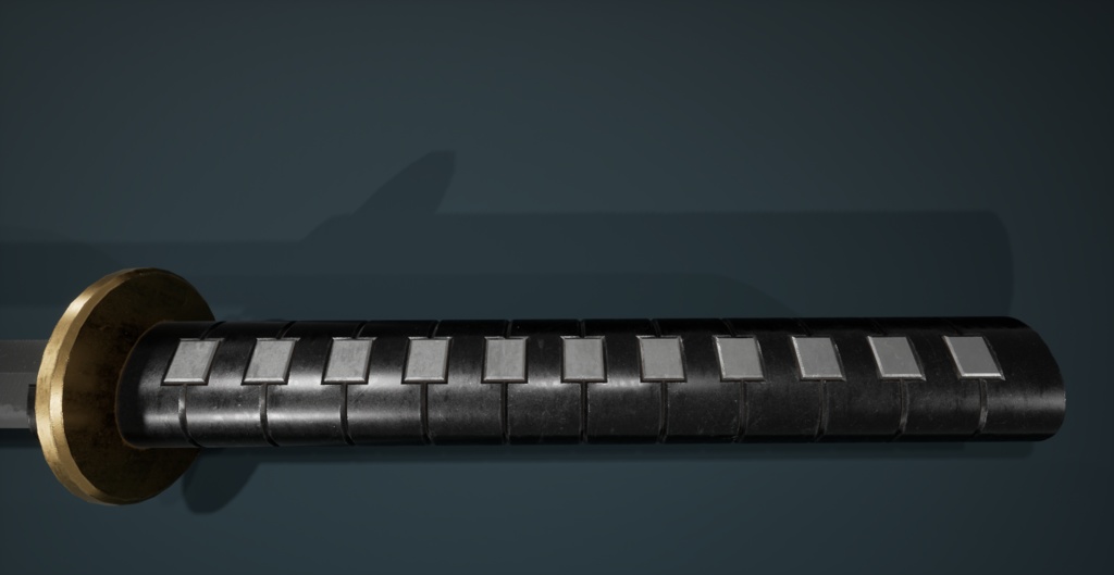 刀Katana05(軍刀 黒馬)