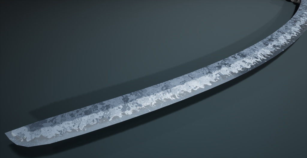 刀Katana08(氷雨改修型)