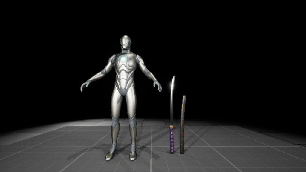 刀Katana10(三代隆正)鞘付き