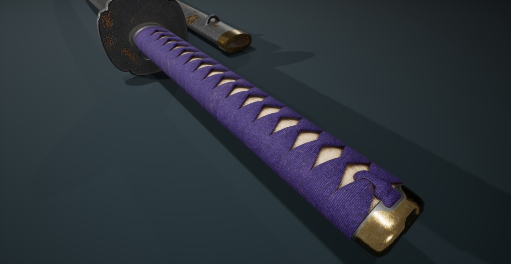 刀Katana10(三代隆正)鞘付き