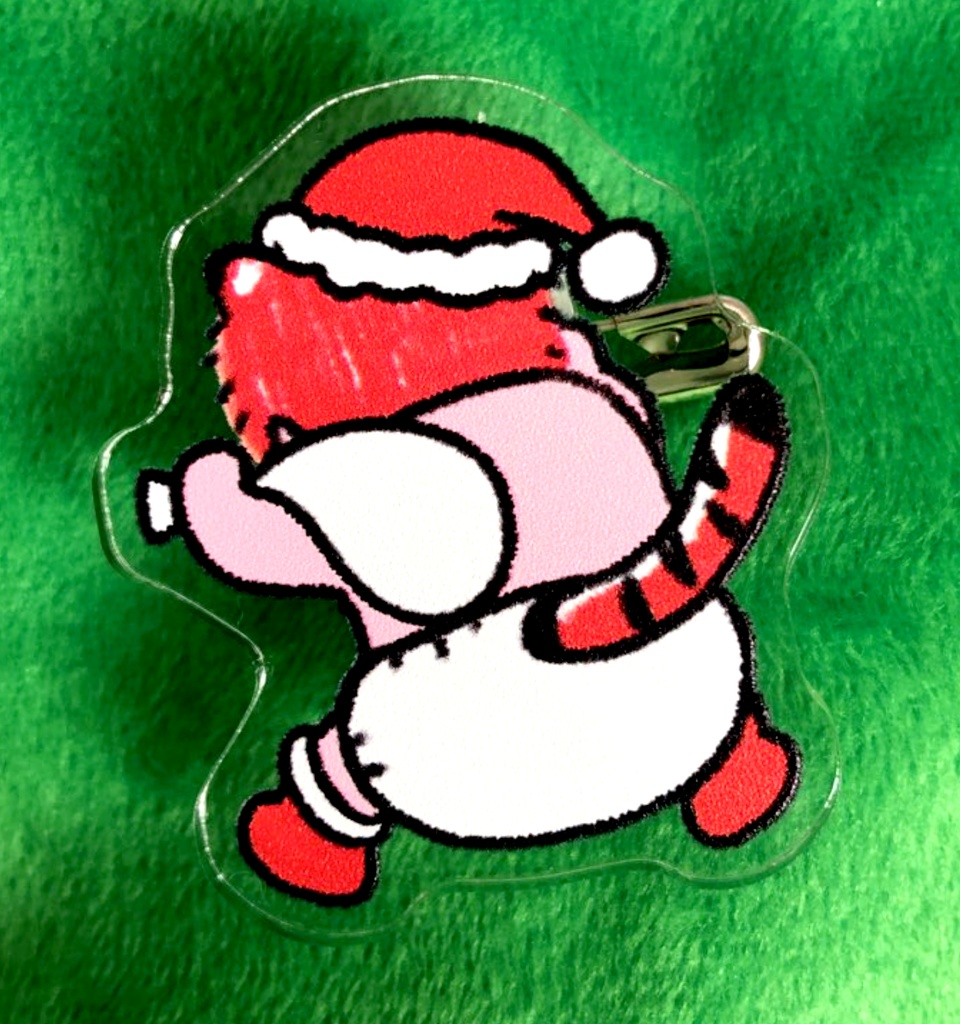 アクリルクリップ（サンタみち）