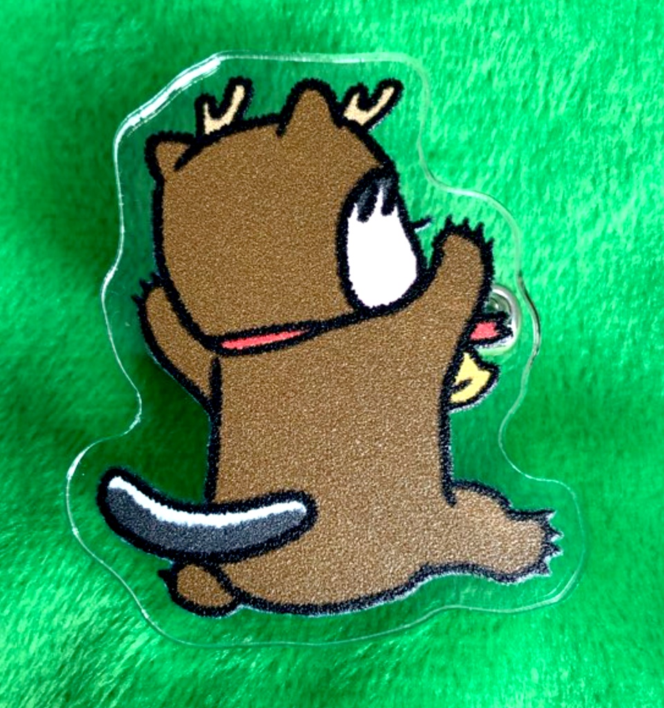 アクリルクリップ（トナカイる）